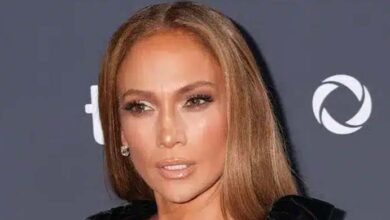 Photo of Jennifer Lopez Called ‘Worst Dressed,’ Rocking Disco Ball Outfit with Full Side Cutout at the 2024 TIFF