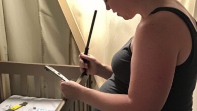 Photo of My Husband Refused to Assemble Our Baby’s Crib — So I Did It Myself While 9 Months Pregnant, but the Lesson I Taught Him Was Harsh