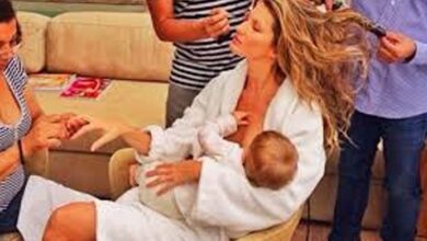 Photo of Celebs of breastfeeding