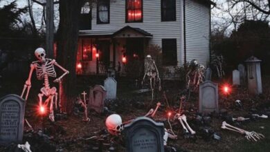 Photo of Halloween Decorations Inspire a Sweet Deed of Community Service