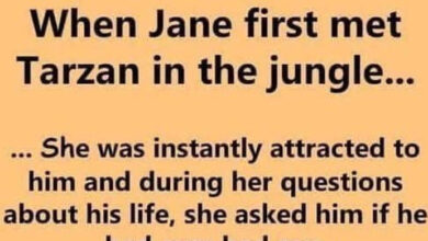 Photo of Dirty Joke – When Jane first met Tarzan in the jungle…